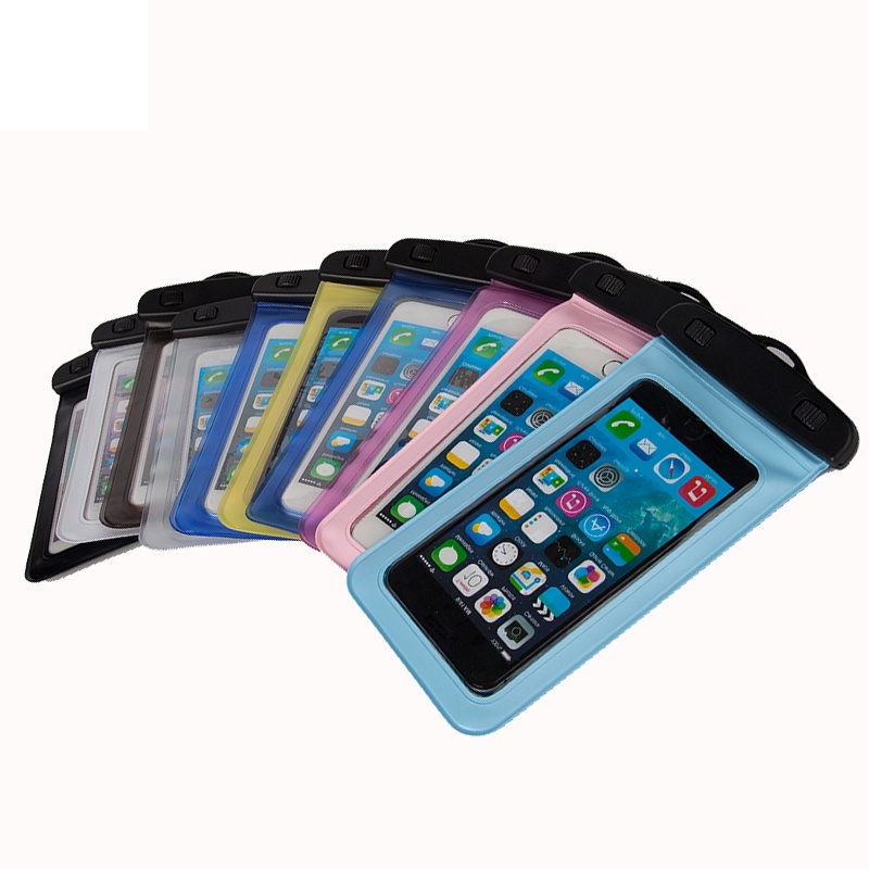 Popular Mobile Phone Pvc Waterproof Bag For Touch Screen Phone