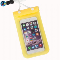 Custom Logo Three waterproof zipper seals to protect the phone pouch compatible with 6.5-inch phones