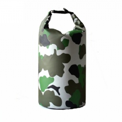 Amazon Hot Sale Heavy Duty Lightweight Large Capacity Camouflage PVC Waterproof Dry Bag with Adjustable Strap for Outdoor