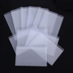 Transparent Card Protector Sleeves ID Card Holder Wallets Purse Business Credit ATM Card Protector Cover Bags